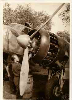 Fiat Cr 25 at Palermo Boccadifalco airfield 1942