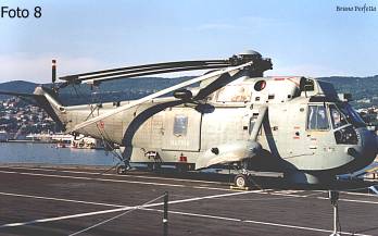 Italian Navy's Seaking onboard of Garibaldi in 1997 (picture of B.Perfetto, club S.Giusto Trieste)